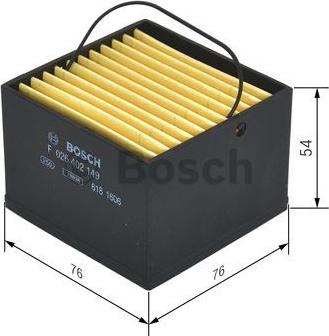 BOSCH F 026 402 149 - Fuel filter parts5.com