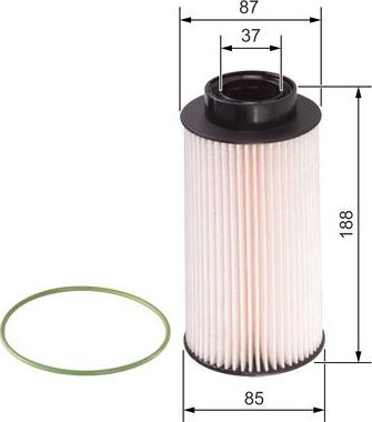 BOSCH F 026 402 107 - Fuel filter www.parts5.com