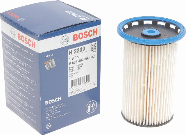 BOSCH F 026 402 809 - Filtro combustible www.parts5.com