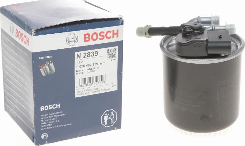 BOSCH F 026 402 839 - Filter za gorivo www.parts5.com