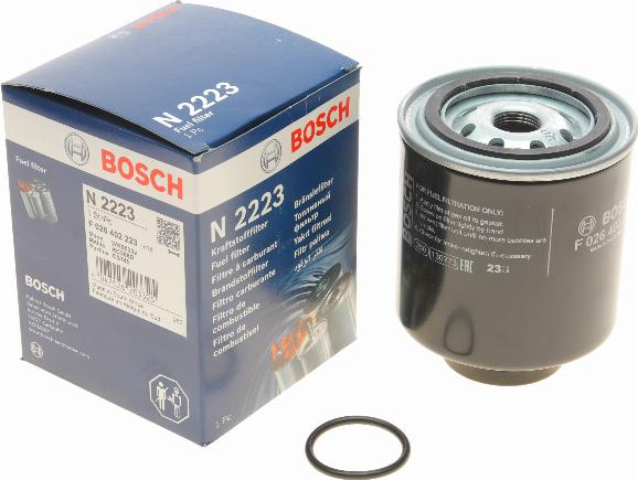 BOSCH F 026 402 223 - Yakıt filtresi www.parts5.com