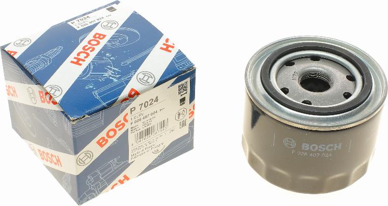 BOSCH F 026 407 024 - Õlifilter www.parts5.com