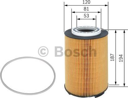 BOSCH F 026 407 191 - Filtr oleju www.parts5.com