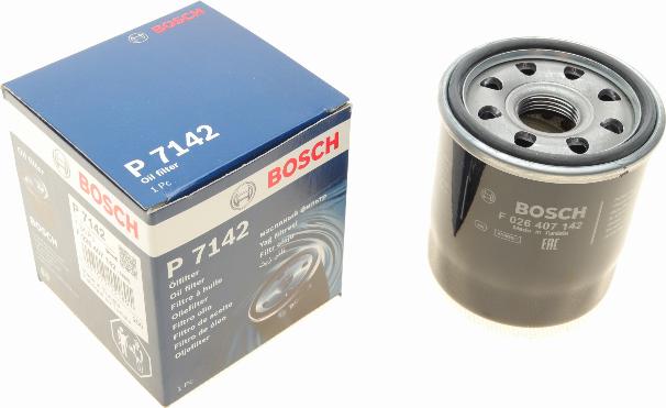 BOSCH F 026 407 142 - Масляный фильтр www.parts5.com