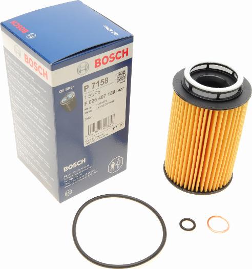 BOSCH F 026 407 158 - Filtru ulei www.parts5.com