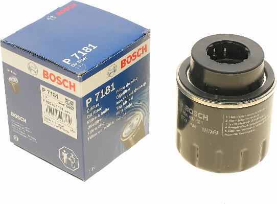 BOSCH F 026 407 181 - Ölfilter www.parts5.com