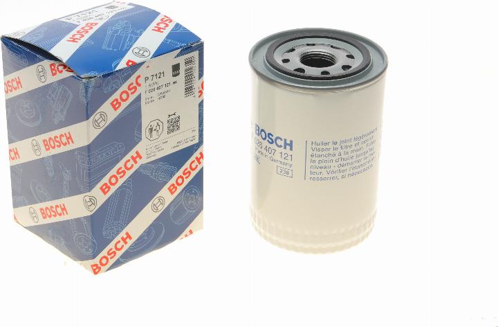 BOSCH F 026 407 121 - Olejový filter www.parts5.com