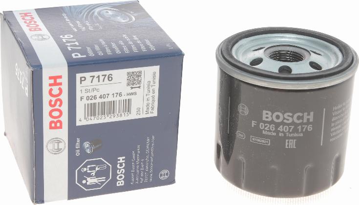 BOSCH F 026 407 176 - Filtru ulei www.parts5.com