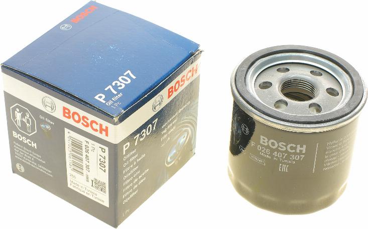 BOSCH F 026 407 307 - Filtro de aceite www.parts5.com