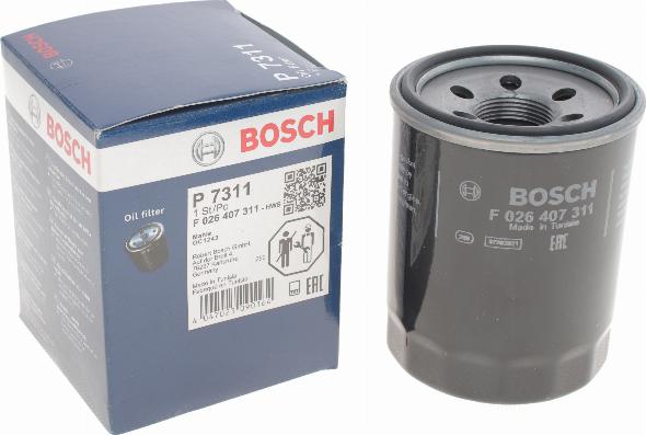 BOSCH F 026 407 311 - Φίλτρο λαδιού www.parts5.com