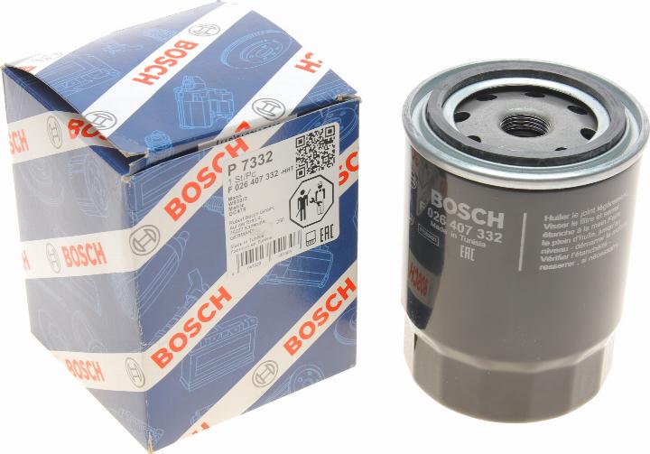 BOSCH F 026 407 332 - Filtro de aceite www.parts5.com