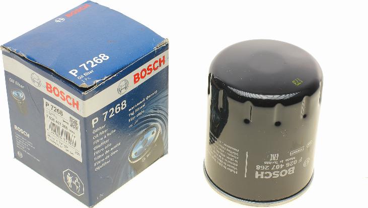 BOSCH F 026 407 268 - Filtro de aceite parts5.com