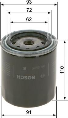 BOSCH F 026 407 267 - Filtro de aceite www.parts5.com