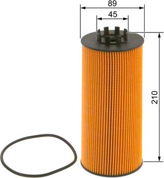 BOSCH F 026 407 280 - Filter za ulje www.parts5.com