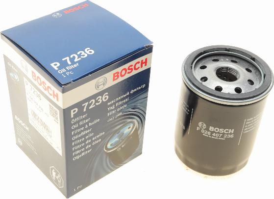 BOSCH F 026 407 236 - Filtru ulei www.parts5.com