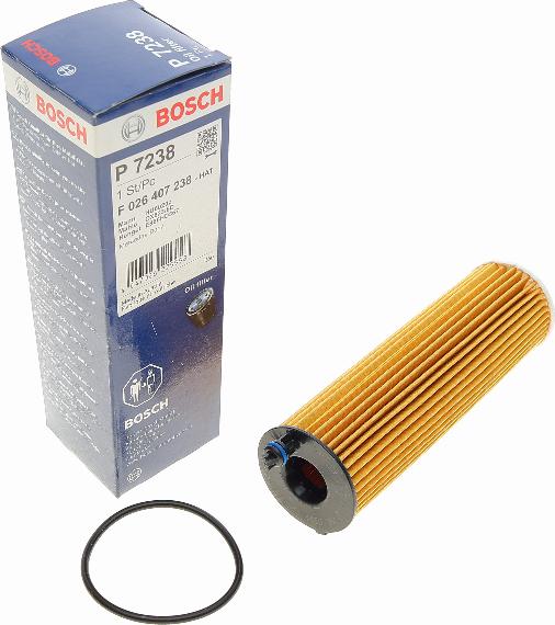 BOSCH F 026 407 238 - Filtro de aceite www.parts5.com