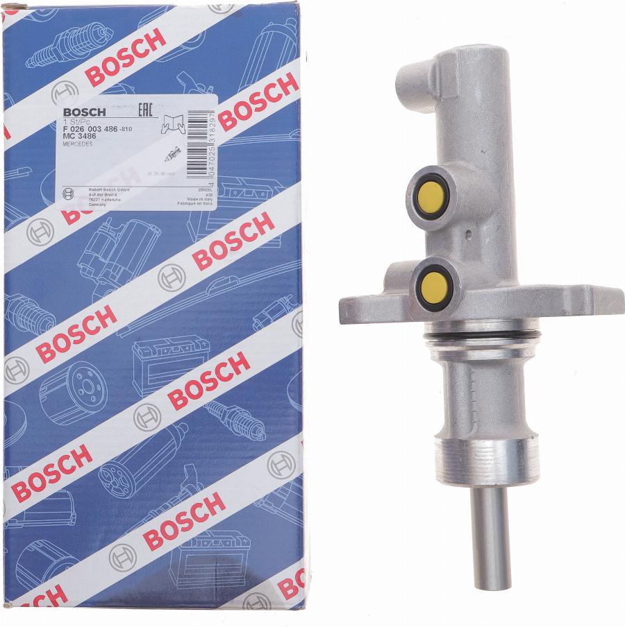 BOSCH F 026 003 486 - Brake Master Cylinder www.parts5.com