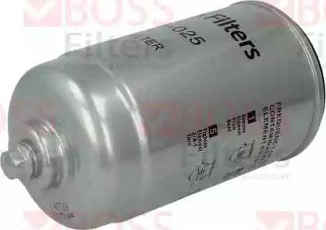 BOSS FILTERS BS04-025 - Filter goriva www.parts5.com