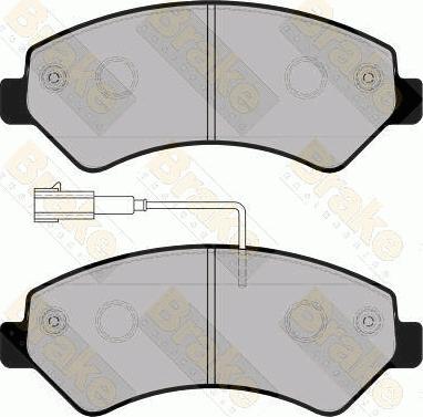 KRAFT AUTOMOTIVE 6005609 - Juego de pastillas de freno www.parts5.com