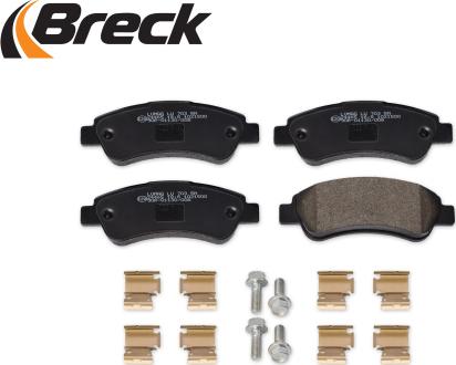 Breck 24465 00 703 00 - Piduriklotsi komplekt,ketaspidur www.parts5.com