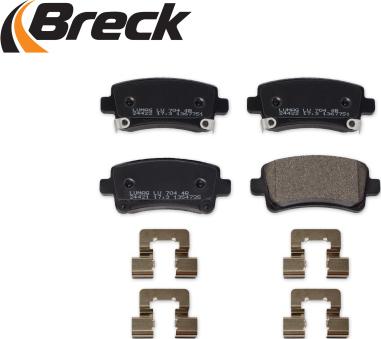 Breck 24421 00 704 10 - Brake Pad Set, disc brake www.parts5.com