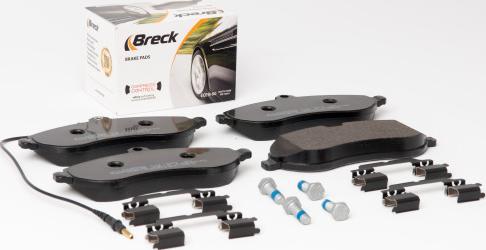 Breck 24595 00 701 00 - Brake Pad Set, disc brake www.parts5.com