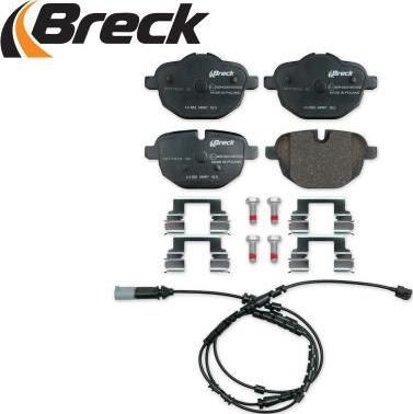 Breck 24561 00 552 10 - Brake Pad Set, disc brake parts5.com