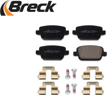 Breck 24537 00 702 10 - Brake Pad Set, disc brake www.parts5.com