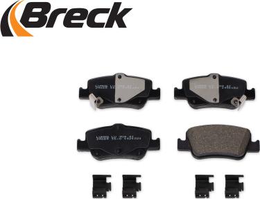 Breck 24664 00 704 10 - Brake Pad Set, disc brake www.parts5.com