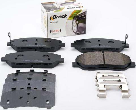 Breck 24351 00 701 00 - Brake Pad Set, disc brake www.parts5.com