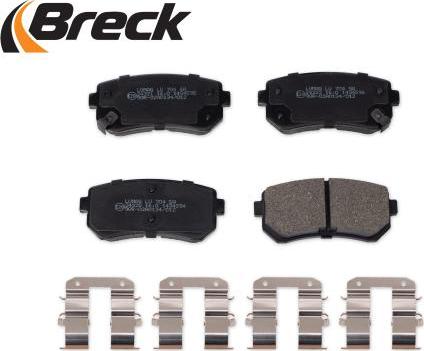 Breck 24320 00 704 10 - Set placute frana,frana disc www.parts5.com