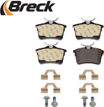 Breck 24765 00 704 00 - Fékbetétkészlet, tárcsafék www.parts5.com