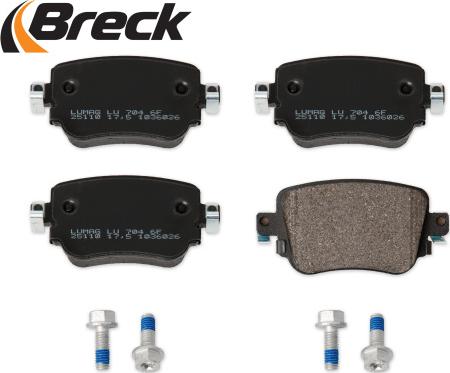 Breck 25110 00 704 10 - Brake Pad Set, disc brake parts5.com