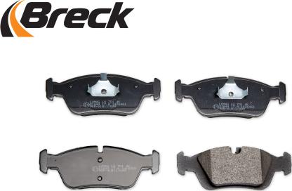 Breck 21643 00 701 00 - Brake Pad Set, disc brake www.parts5.com