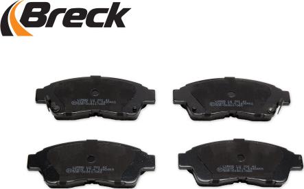 Breck 21601 00 701 10 - Fékbetétkészlet, tárcsafék www.parts5.com