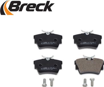 Breck 23980 00 703 00 - Bremsbelagsatz, Scheibenbremse www.parts5.com