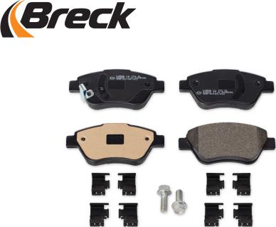 Breck 23982 00 702 10 - Brake Pad Set, disc brake www.parts5.com