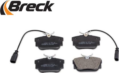 Breck 23446 00 702 10 - Brake Pad Set, disc brake www.parts5.com