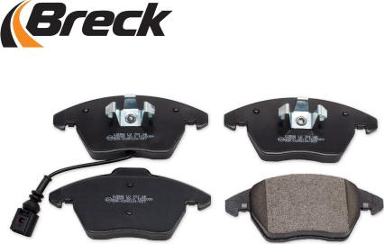 Breck 23587 00 701 10 - Sada brzdových destiček, kotoučová brzda www.parts5.com