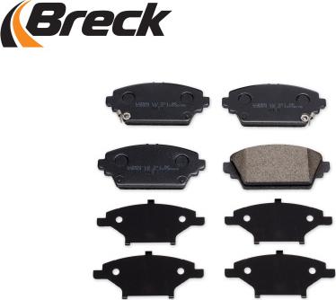 Breck 23094 00 701 00 - Kit de plaquettes de frein, frein à disque www.parts5.com