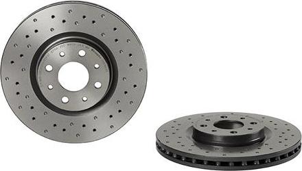 Brembo 09.5180.3X - Disc frana www.parts5.com