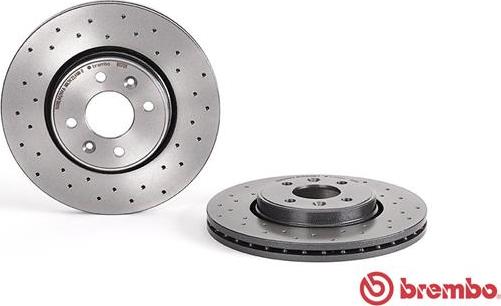 Brembo 09.8137.2X - Disc frana www.parts5.com