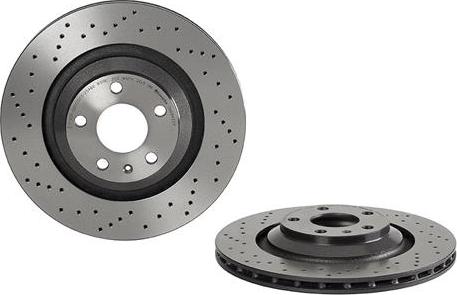 Brembo 09.8842.2X - Disc frana www.parts5.com