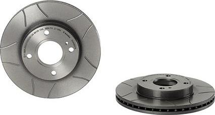 Brembo 09.A968.76 - Disc frana www.parts5.com