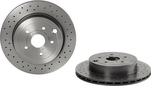 Brembo 09.A198.1X - Тормозной диск www.parts5.com