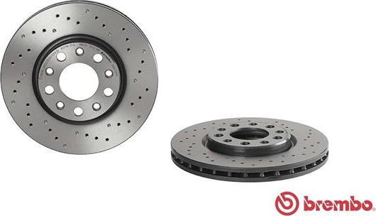 Brembo 09.A721.1X - Тормозной диск www.parts5.com