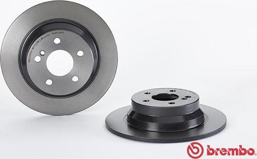 Brembo 08.9584.11 - Тормозной диск www.parts5.com