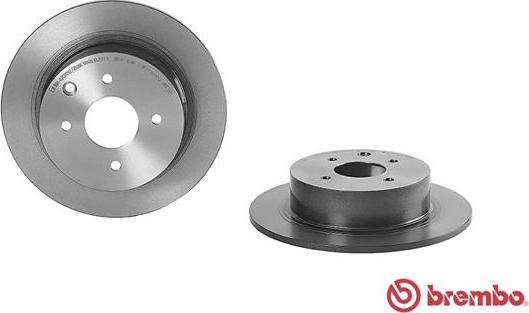 Brembo 08.A715.21 - Disc frana www.parts5.com