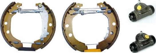 Brembo K 61 066 - Brake Shoe Set www.parts5.com