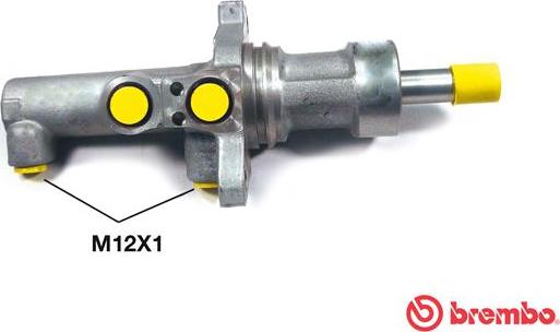 Brembo M 50 030 - Glavni kočioni cilindar www.parts5.com